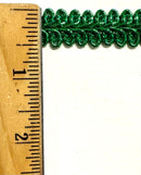 1/2" Metallic French Chinese Braid Gimp Trim - 10 Continuous Yards - MADE IN USA