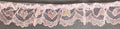 1" Ruffled Gathered Heart Lace Trimming - 12 Yards!
