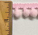 1/4" Mini Pom Pom Ball Fringe - 12 Continuous Yards