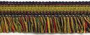 1-1/4" Multi-Colored Brush Fringe Trim - 9 Yards - Many Colors!