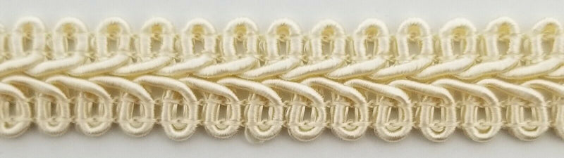 1/2" Chinese French Braid Gimp Trimming - 12 Continuous Yards - Many Colors!