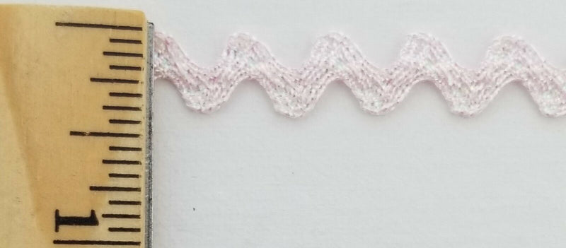 3/8" Iridescent Ric Rac Zig Zag Trim - 18 Yards - Many Colors!