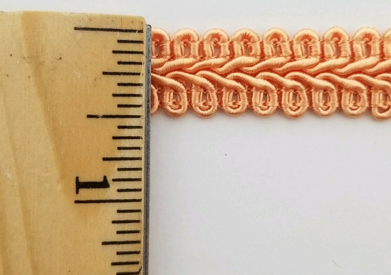 1/2" Chinese French Braid Gimp Trimming - 12 Continuous Yards - Many Colors!