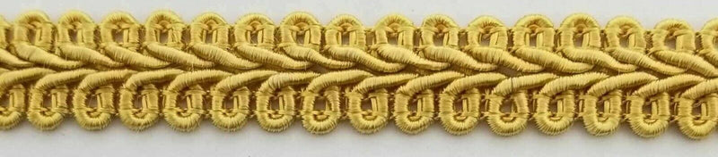 1/2" Chinese French Braid Gimp Trimming - 12 Continuous Yards - Many Colors!