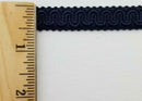 1/2" Scroll Braid Gimp w/ Backing - 12 Continuous Yards - Many Color Options!