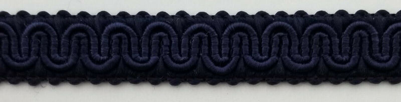 1/2" Scroll Braid Gimp w/ Backing - 12 Continuous Yards - Many Color Options!