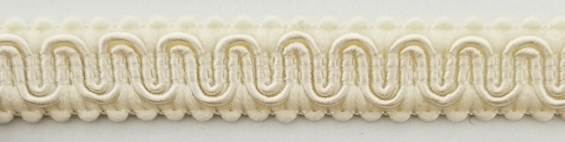 1/2" Scroll Braid Gimp w/ Backing - 12 Continuous Yards - Many Color Options!