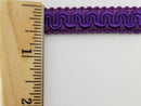1/2" Scroll Braid Gimp w/ Backing - 12 Continuous Yards - Many Color Options!