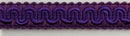1/2" Scroll Braid Gimp w/ Backing - 12 Continuous Yards - Many Color Options!