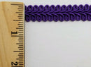1/2" Chinese French Braid Gimp Trimming - 12 Continuous Yards - Many Colors!