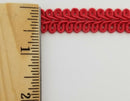 1/2" Chinese French Braid Gimp Trimming - 12 Continuous Yards - Many Colors!