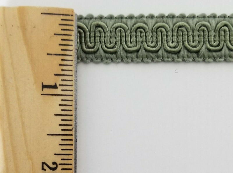 1/2" Scroll Braid Gimp w/ Backing - 12 Continuous Yards - Many Color Options!