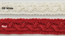 1/2" Braid Gimp Trimming - 18 Continuous Yards - Color Options!