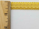 1/2" Scroll Braid Gimp w/ Backing - 12 Continuous Yards - Many Color Options!