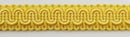 1/2" Scroll Braid Gimp w/ Backing - 12 Continuous Yards - Many Color Options!