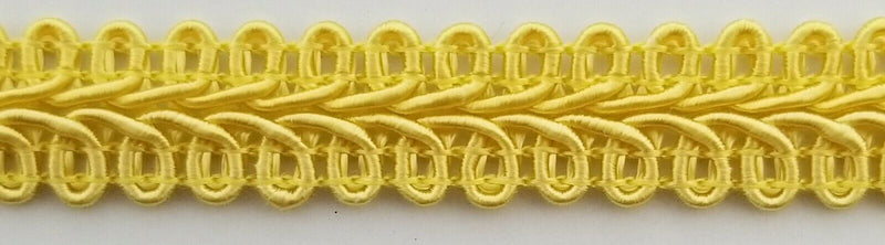 1/2" Chinese French Braid Gimp Trimming - 12 Continuous Yards - Many Colors!