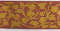 2-1/8" Floral Jacquard Woven Ribbon Trim - 9 Continuous Yards - Color Options!