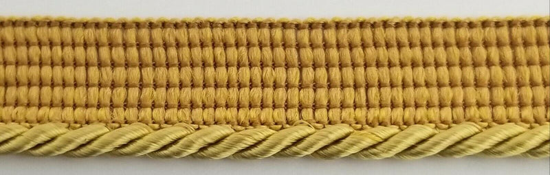Twist Cord with Lip Piping Trimming - 8 Yards- Many Colors Available!