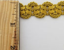 3/4" Double Scalloped Braid Gimp Trim - 12 Yards - MANY COLORS!