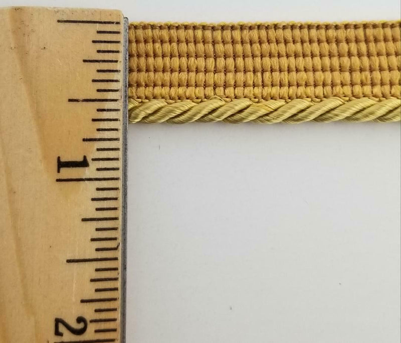 Twist Cord with Lip Piping Trimming - 8 Yards- Many Colors Available!
