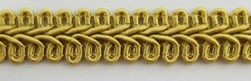 1/2" Chinese French Braid Gimp Trimming - 12 Continuous Yards - Many Colors!