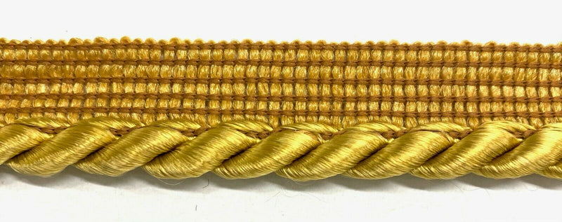 Large Twist Cord with Lip Piping Trimming - 6 Yards - Many Colors Available!
