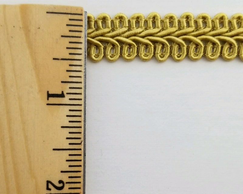 1/2" Chinese French Braid Gimp Trimming - 12 Continuous Yards - Many Colors!