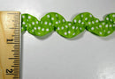 Polka Dot Spot Ric Rac - 10 Yards - Many Colors - Made in USA!