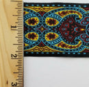 1-7/8" Jacquard Woven Floral Ribbon Trim - 9 Continuous Yards - Many Colors!