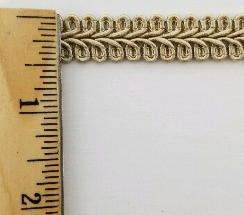 1/2" Chinese French Braid Gimp Trimming - 12 Continuous Yards - Many Colors!