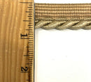 Large Twist Cord with Lip Piping Trimming - 6 Yards - Many Colors Available!