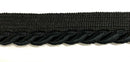 Large Twist Cord with Lip Piping Trimming - 6 Yards - Many Colors Available!