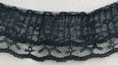 2" Ruffled Gathered Lace Two Tier Trimming - 9 Total Yards - Color Options!