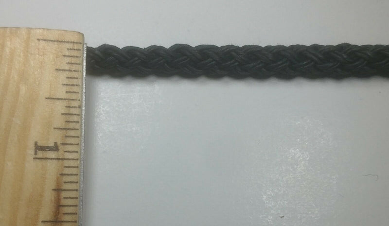 1/4" Plastic Braided Tubular Drawstring Cord -20 Yards- Many Colors!