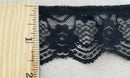 1-3/4" Ruffled Gathered Lace Trimming - 12 Yards - Color Options!