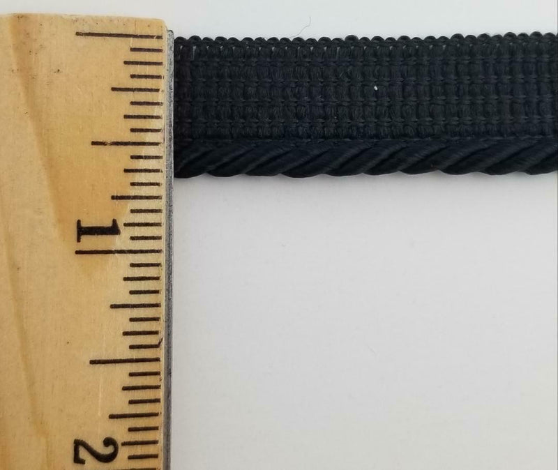 Twist Cord with Lip Piping Trimming - 8 Yards- Many Colors Available!