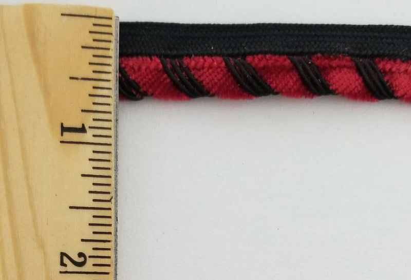CHENILLE GIMP BRAID PIPING - 12 YARDS - MANY COLORS AVAILABLE!