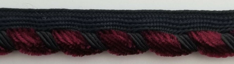 CHENILLE GIMP BRAID PIPING - 12 YARDS - MANY COLORS AVAILABLE!