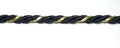 1/8" TWIST CORD ROPE TRIMMING WITH METALLIC - 15 YARDS - MANY COLORS!