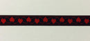 1/2" Hearts Ribbon - 15 Yards - Many Colors Available!