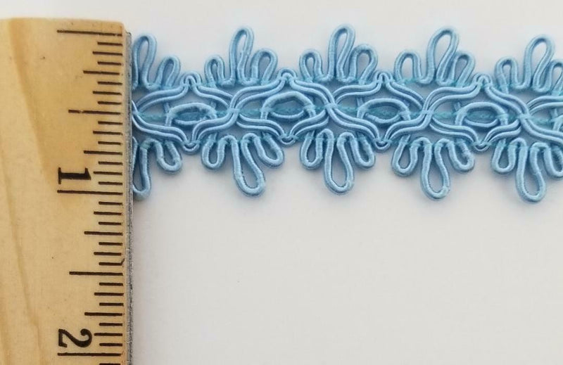 1" Designer Braid Gimp Trim - 12 Continuous Yards - Many Colors! MADE IN USA