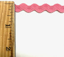 3/8" Stretch Elastic Novelty Ric Rac Zig Zag Trim - 18 Yards!