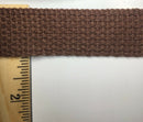 1" Cotton Webbing - 10 Continuous Yards - MANY COLORS AVAILABLE - Made in USA