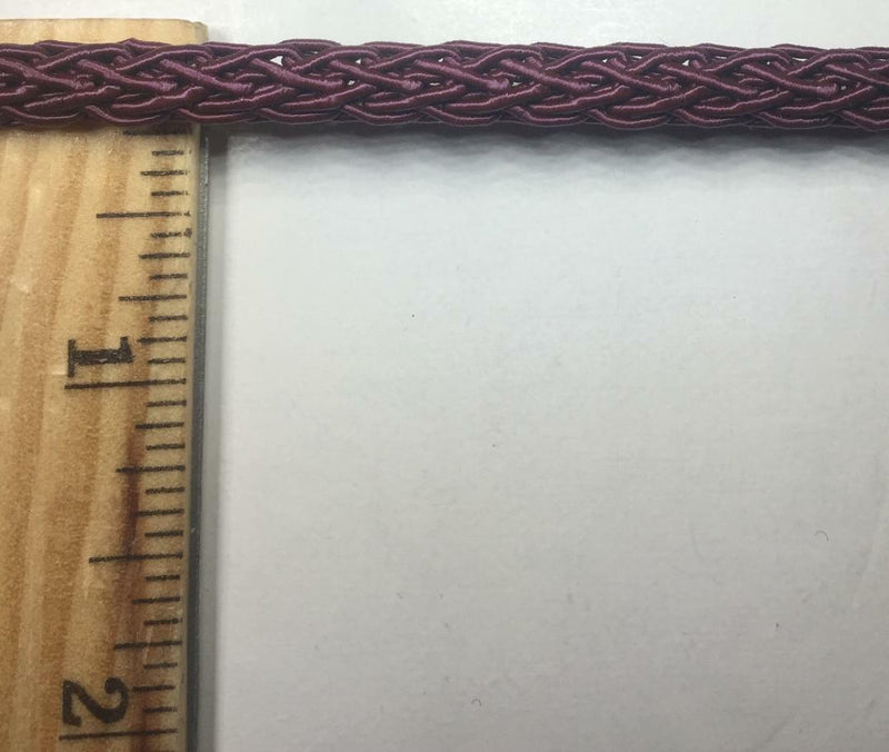 1/4" Braided Tubular Drawstring Cord- 20 Yards-Many Colors Available!