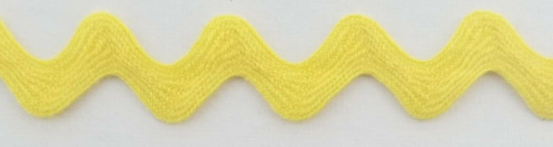 1/2" Cotton Ric Rac Zig Zag Trim - 36 Yards - Many Colors Available!