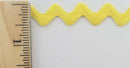 1/2" Cotton Ric Rac Zig Zag Trim - 36 Yards - Many Colors Available!