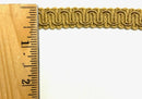1/2" Scroll Braid Gimp w/ Backing - 12 Yards - Many Color Options!