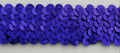 3 ROW (1") STRETCH SEQUIN TRIM - 10 Continuous Yards - Many Colors Available