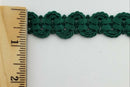 3/4" Double Scalloped Braid Gimp Trim - 12 Yards - MANY COLORS!