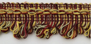 1-1/4" Decorative Scalloped Loop Fringe Trim - Many Color Options! 10 YARDS!